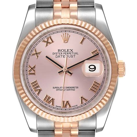 rolex demi|rolex datejust rose gold.